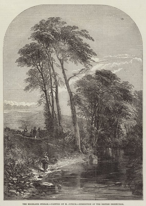 Moorland Çayı, İngiliz Kurumu Sergisi by Samuel Read