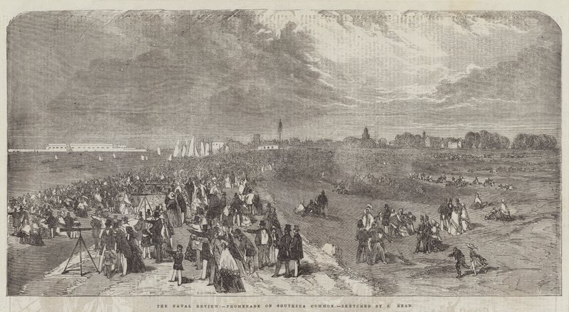 The Naval Review, Southsea Common