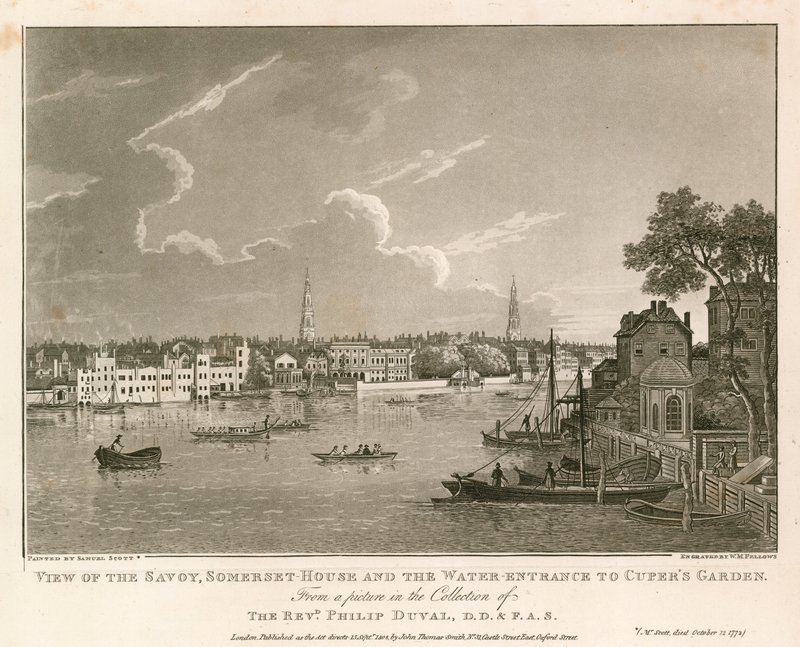Savoy, Somerset House ve Cuper