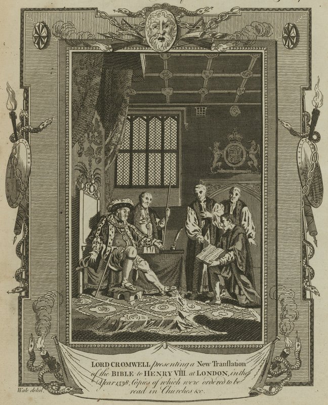 Lord Cromwell, 1538 yılında Londra