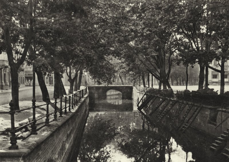 Potsdam, Am Kanal (s/b fotoğraf) by Sasha Stone