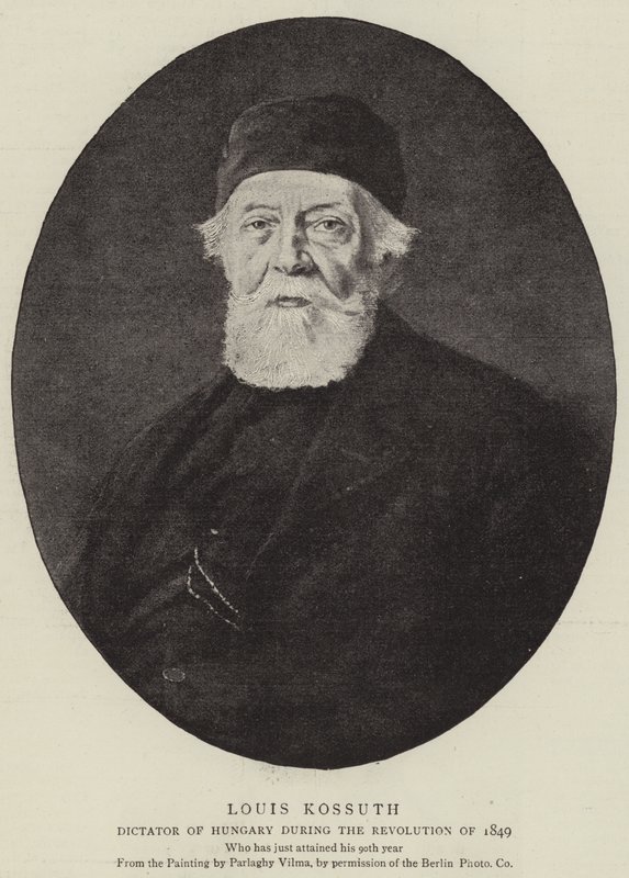 Luis Kossiti (taş) by School Hungarian