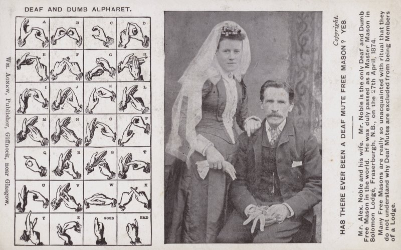 Sağır ve dilsiz alfabe by Scottish Photographer