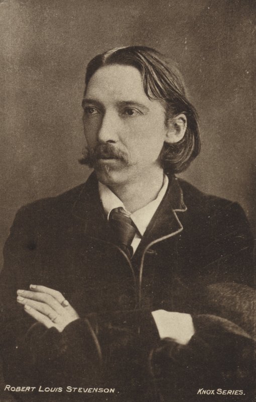 Robert Louis Stevenson, İskoç yazar by Scottish Photographer