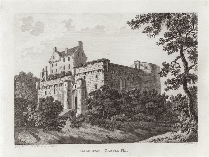 Dalhousie Kalesi by Scottish School
