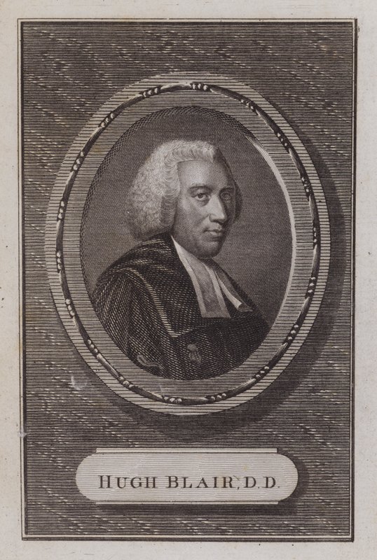 Hugh Blair, İskoç din adamı (gravür) by Scottish School