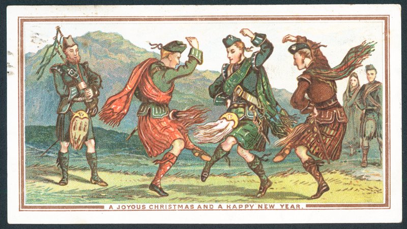 İskoç Noel kartı by Scottish School