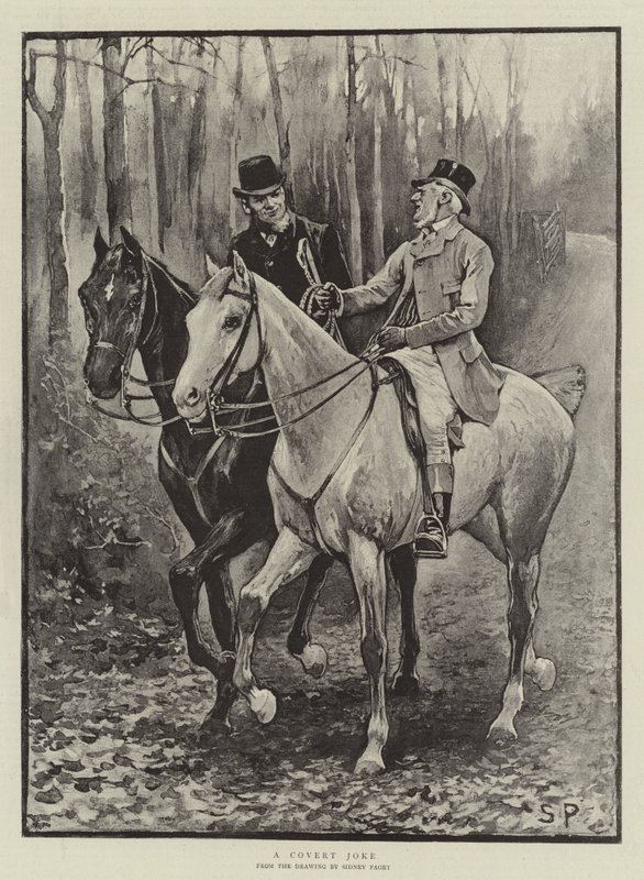 ಒಂದು ರಹಸ್ಯ ಜೋಕ್ ಟರ್ಕ್ by Sidney Paget