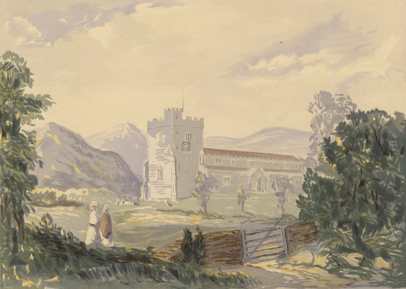 Aziz Kentigern, Crosthwaite, Cumberland by Sidney Corner