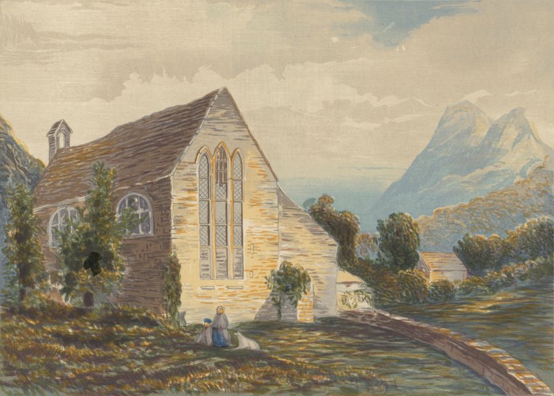 Aziz Mary, Beddgelert, Carnarvonshire by Sidney Corner