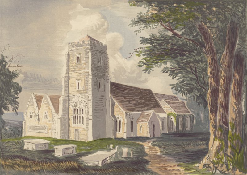 Aziz Mary, Beddington, Surrey by Sidney Corner