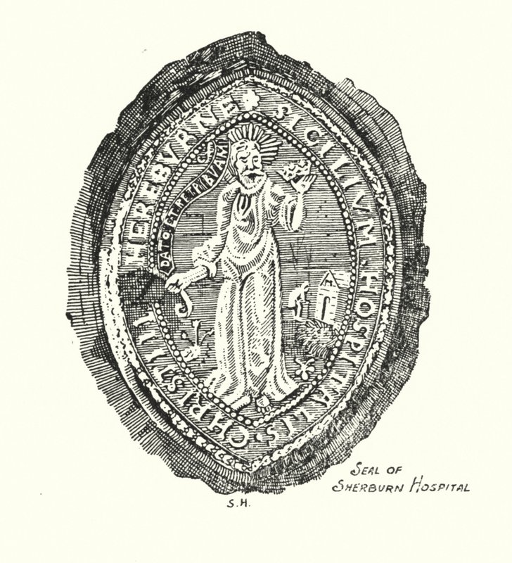 Sherburn Hastanesi Mührü (gravür) by Sidney Heath
