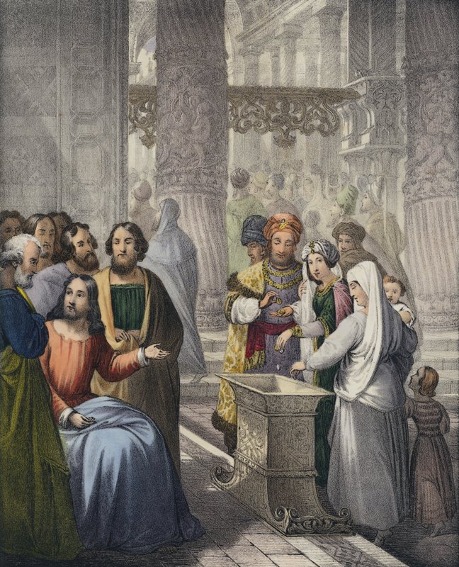 Dul akarları (renkli gravür) by Siegfried Detler Bendixen