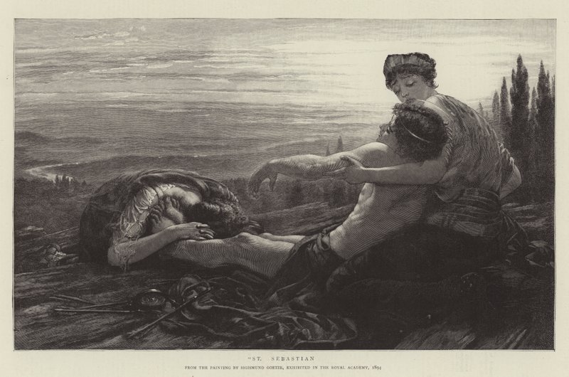 Aziz Sebastian by Sigismund Christian Hubert Goetze