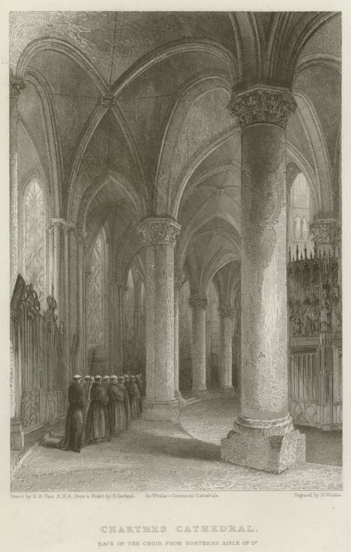 Chartres Katedrali, Koronun Arkası, Do