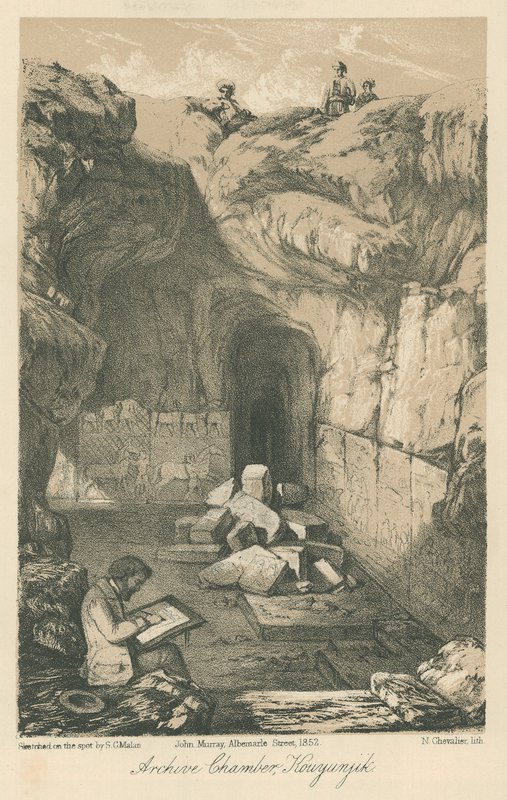 Arşiv Odası, Kouyunjik by Solomon Caesar Malan