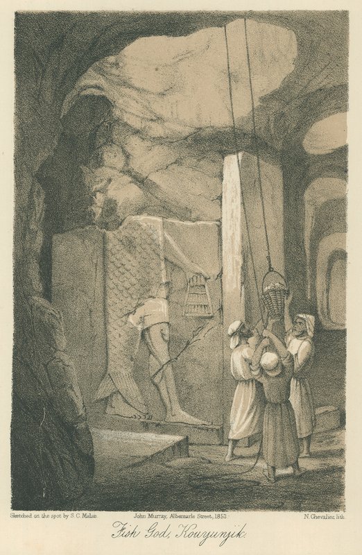 Balık Tanrısı, Kouyunjik by Solomon Caesar Malan
