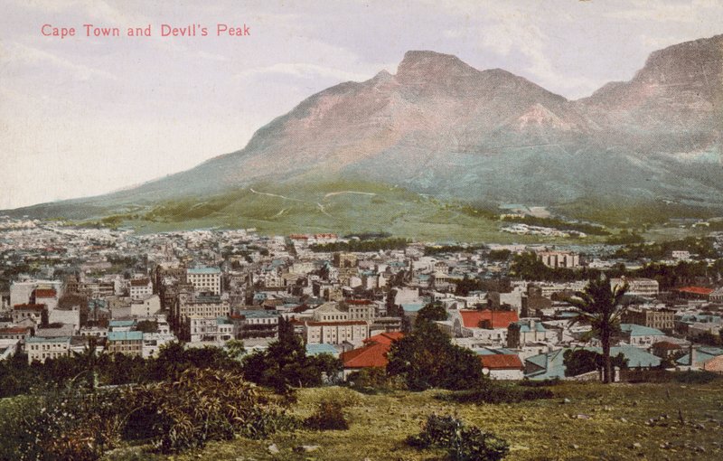 Cape Town ve Devils Peak, Güney Afrika by South African Photographer