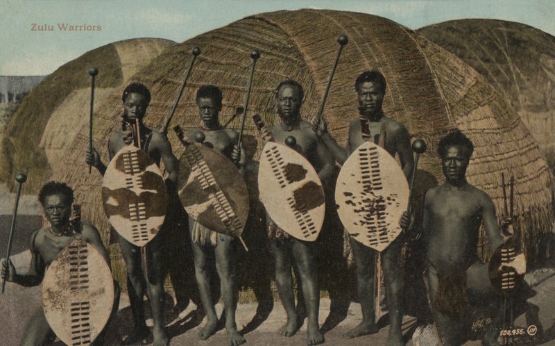 Zulu savaşçıları by South African Photographer