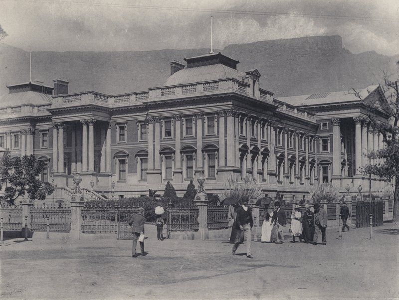Parlamento Binaları, Cape Town (s/b fotoğraf) by South African Photographer