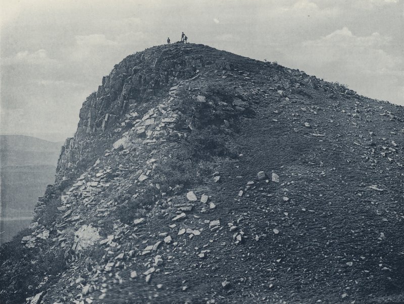 Majuba Tepesi (s/b fotoğraf) by South African Photographer