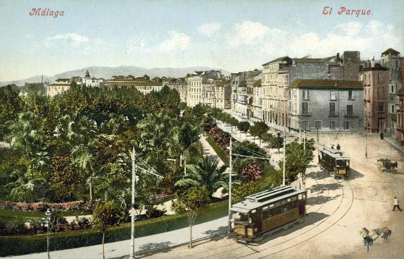 El Parque, Malaga (renkli fotoğraf) by Spanish Photographer