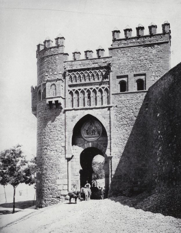 Puerta Del Sol, Toledo (b/w fotoğraf) by Spanish Photographer