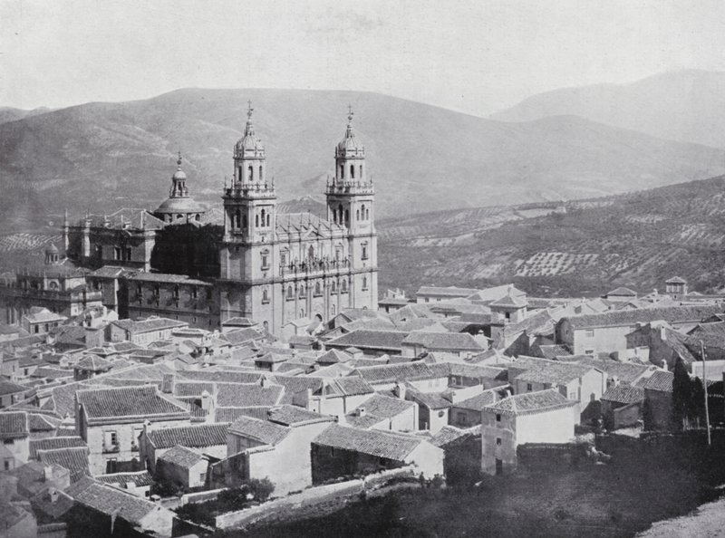 Katedral, Jaen (b/w fotoğraf) by Spanish Photographer