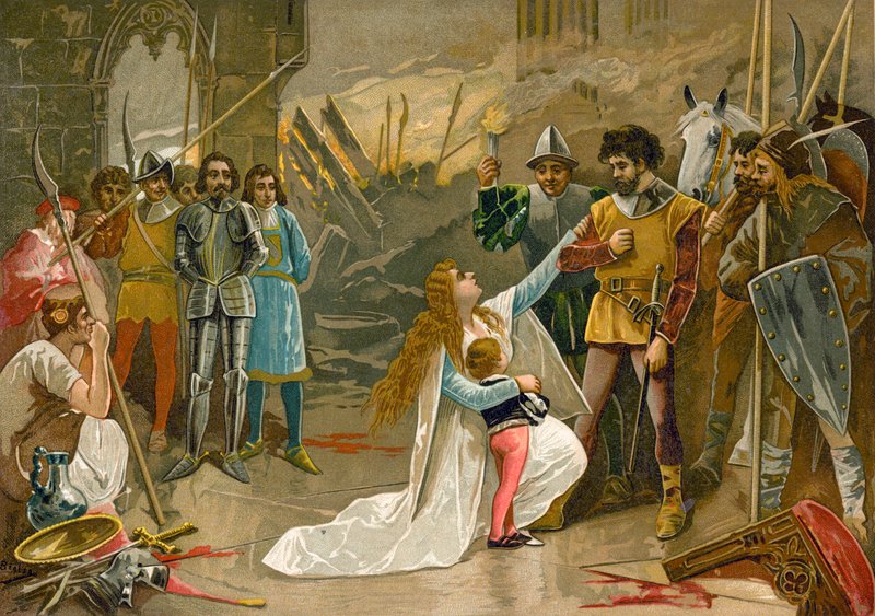 Fatihin ayaklarında aşındırın. by Spanish School