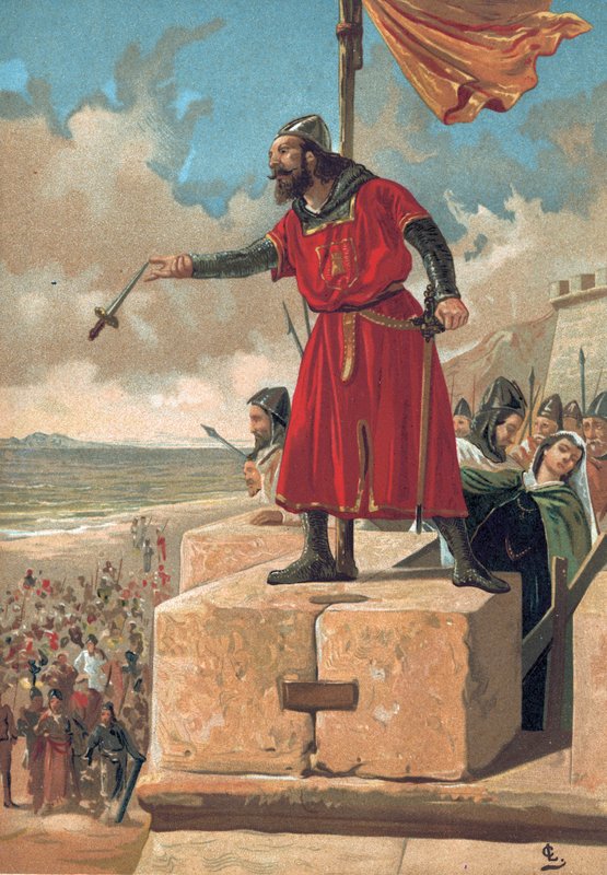 Alonso Perez de Guzman, İyi by Spanish School