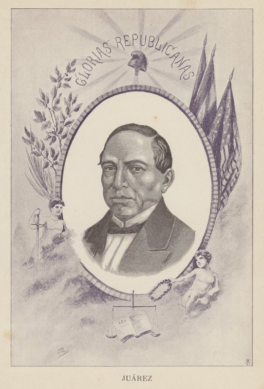 Benito Juarez, Meksikalı avukat ve politikacı by Spanish School