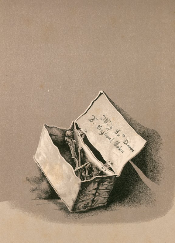 Box holding the mortal remains of Columbus by Spanish School