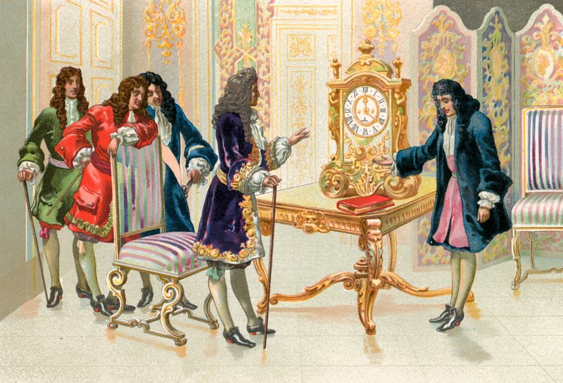 Christiaan Huygens sarkaçlı saati Louis XIV