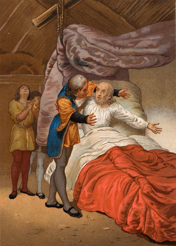 Columbus ve Hermano Bartolome by Spanish School