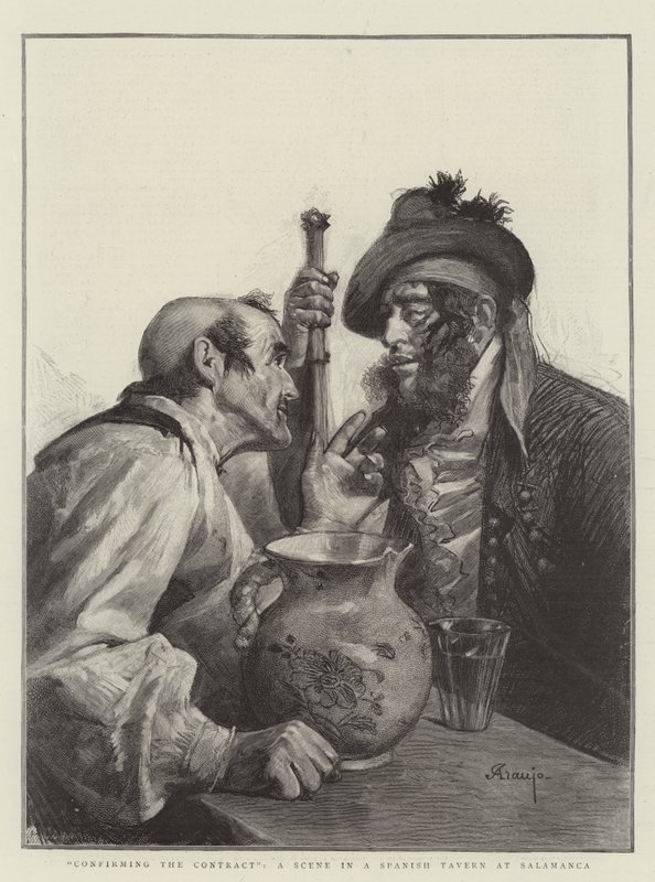 "Sözleşmenin Onaylanması", Salamanca