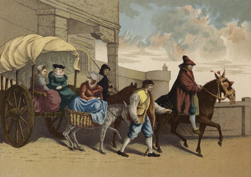 Fransız burjuvazisinin kostümleri, 16. yüzyıl by Spanish School