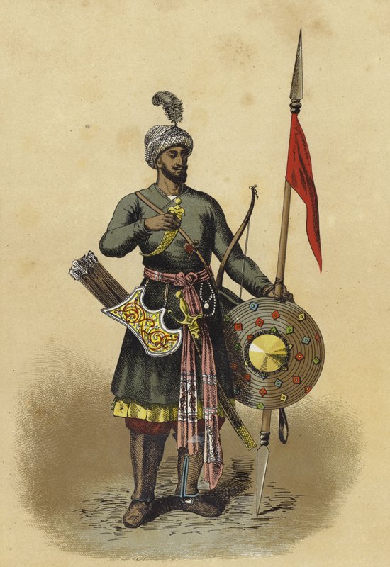 Hintli savaşçı, 15. yüzyıl by Spanish School