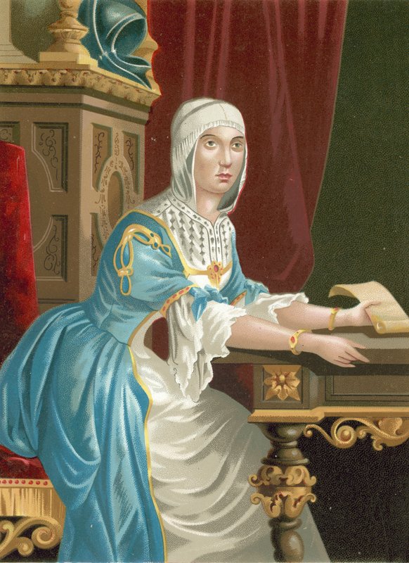 Kastilyalı Isabella I by Spanish School