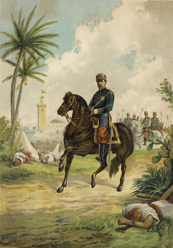 Leopoldo ODonnell, 1 Tetuan Dükü, İspanyol general ve politikacı by Spanish School
