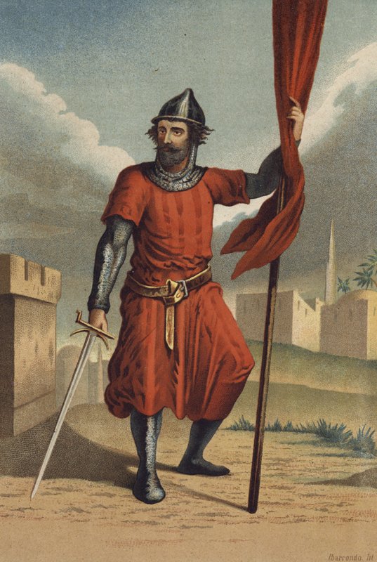 Roger de Flor, İtalyan askeri ve condotiere by Spanish School