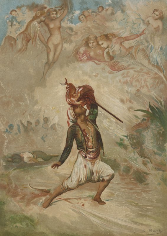 Peygamberimizin hurileri by Spanish School