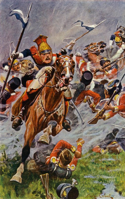 Albuera, İngilizlerin arkasında Polonyalı Mızraklıların Sorumluluğu by Stanley L. Wood