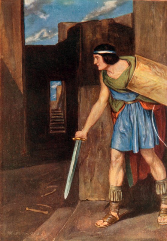 Labirentteki Theseus by Stephen Reid