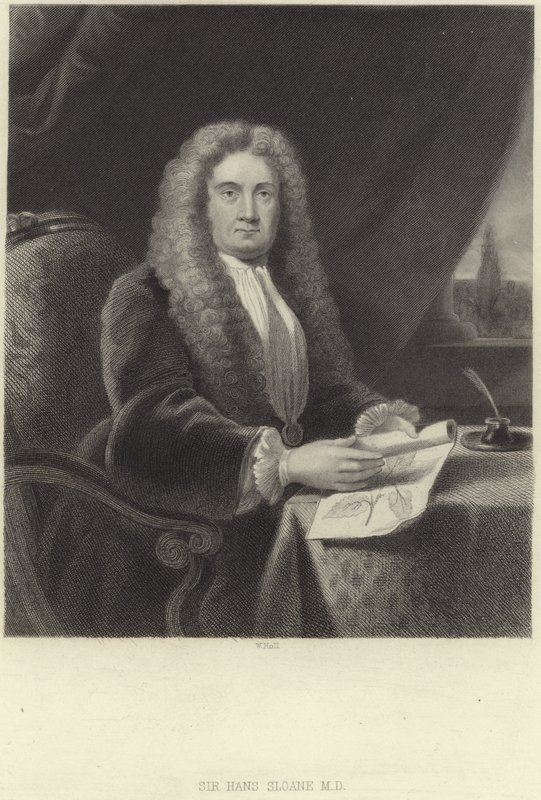 hans sloane by Stephen Slaughter