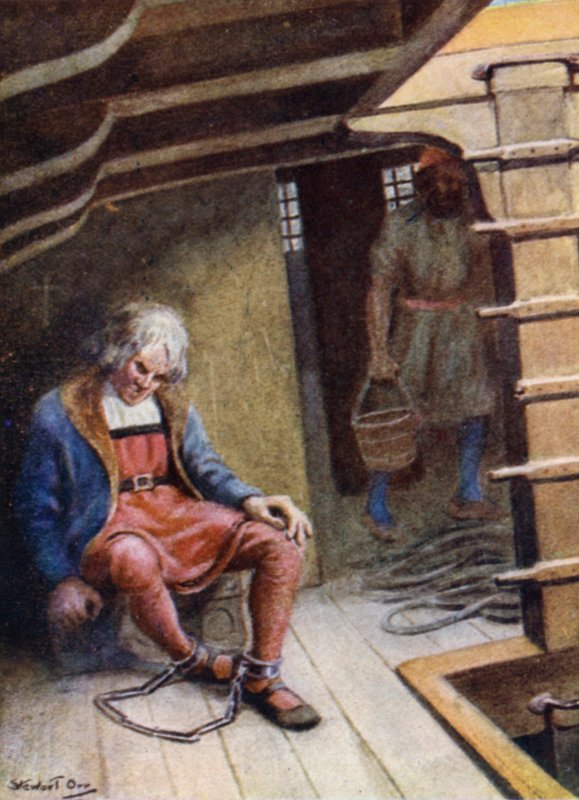 Kolomb zincirlerle İspanya