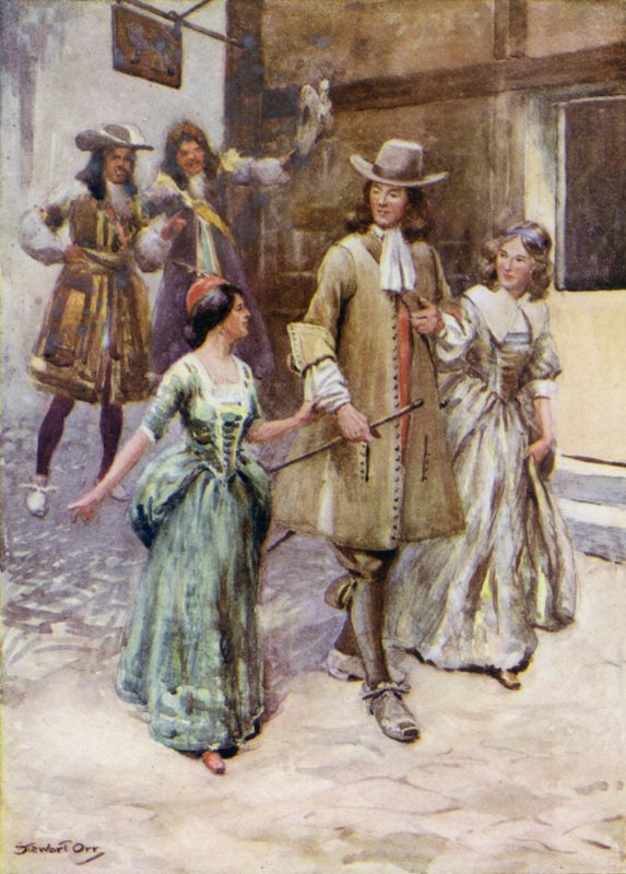 Peveril of the Peak için İllüstrasyon by Stewart Orr