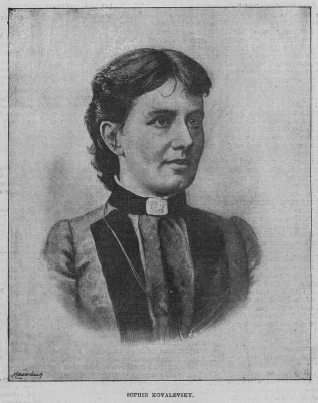 Sophie Kovalevsky (s/b fotoğraf) by Swedish Photographer