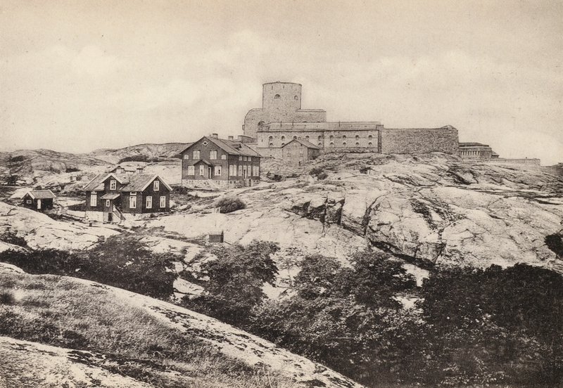 İsveç: Bohuslan, Marstrand, Karlstens Fastning (s/b fotoğraf) by Swedish Photographer