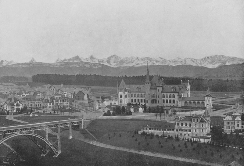 Bern, Kirchenfeld ve Bernese Alpleri