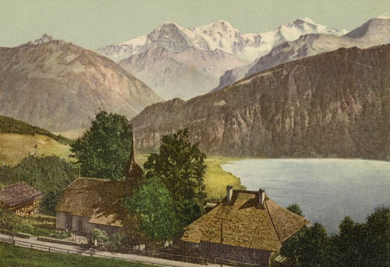Berner Oberland: Beatenberg (renkli fotoğraf) by Swiss Photographer
